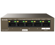 Tenda TEG1105PD 4-porty PoE Gigabit Ethernet PD-30W - 1375632 - zdjęcie 2